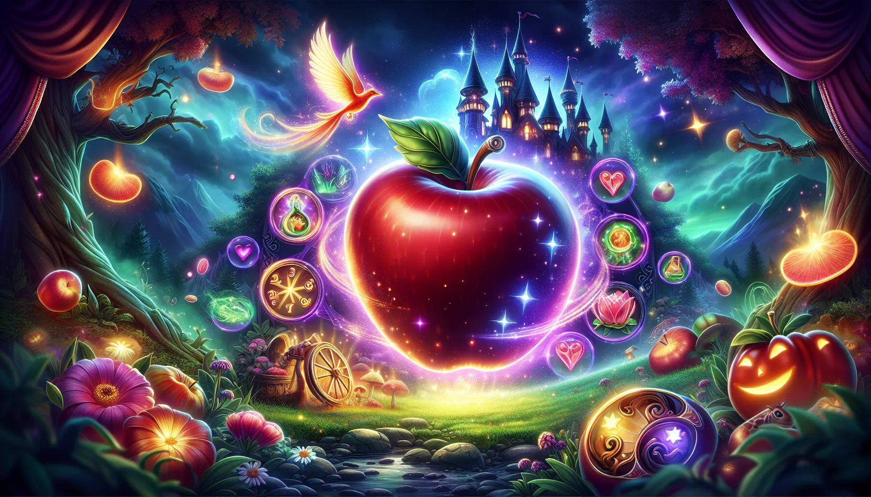 Открой Magic Apple и узнай, где спрятаны сказочные богатства!